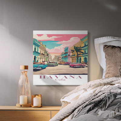 Ohare Wrapped Canvas Print Set
