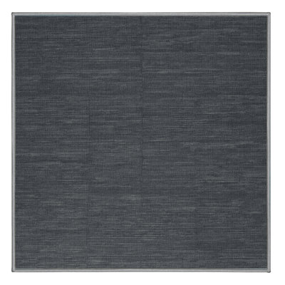 Machine Washable Solid Grey Area Rug