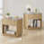 Oak Wood Grain/White Stone