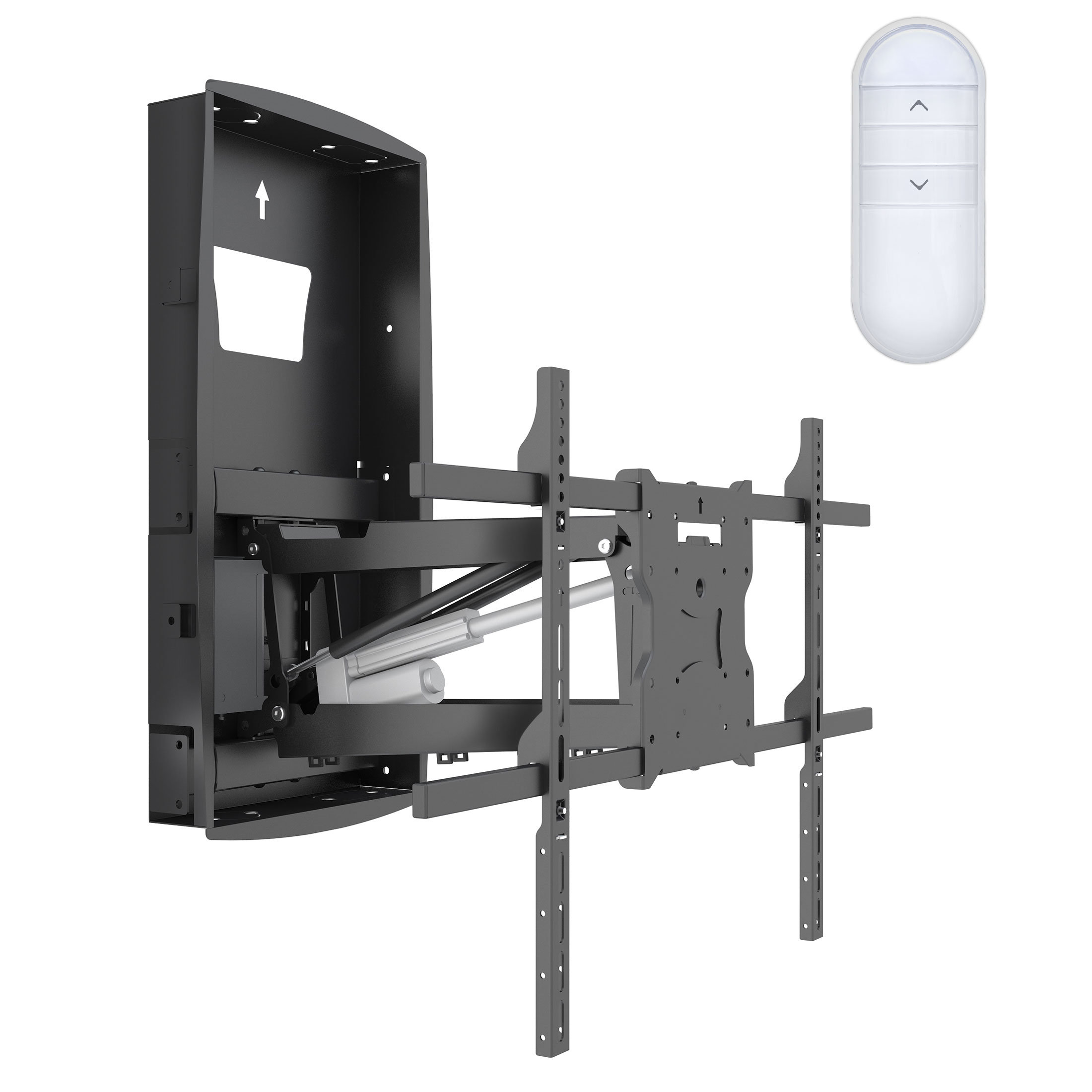 FLASH MOUNT Tilt TV Wall Mount with Built-In Level - Max VESA Size