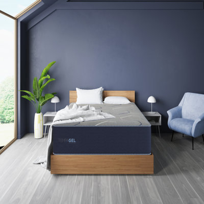 Matelas simple moelleux TempaGel ChillRest, technologie de refroidissement pour un confort et un soutien ultimes
