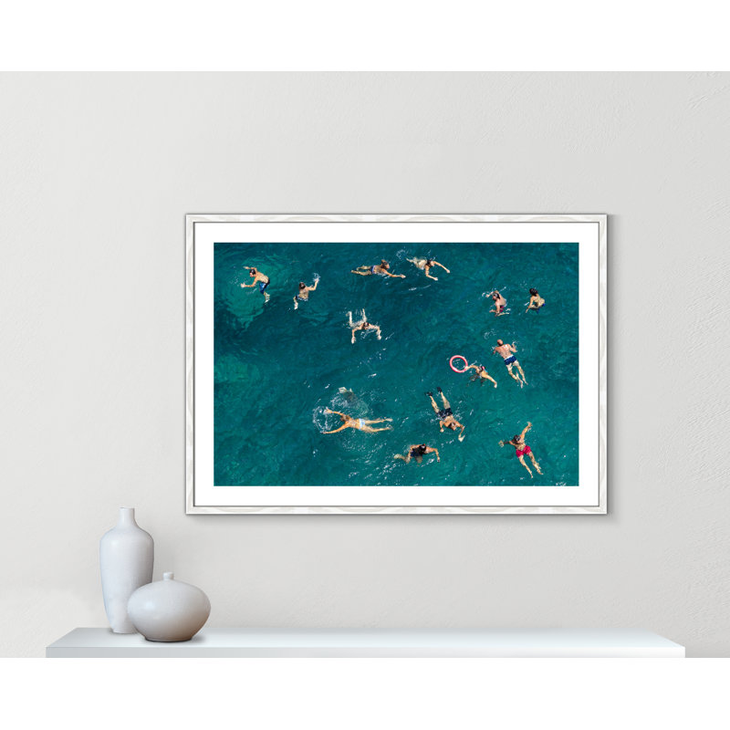 Norvell Tonti - reproduction de photo, Papier avec cadre en bois blanc, H 29,5 po x l 41,5 po x P 0,75 po