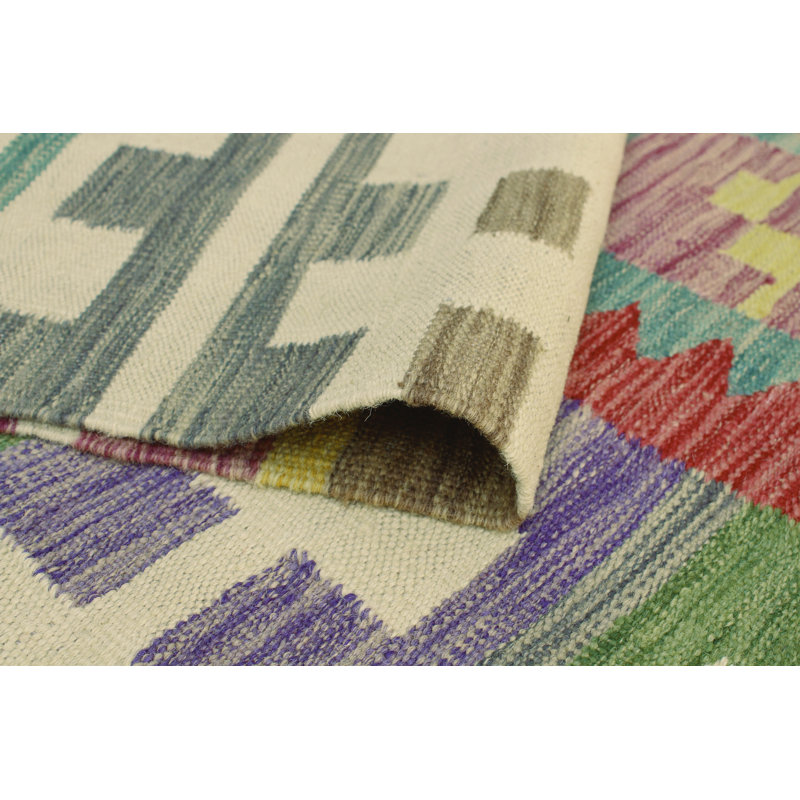 Modern Flatweave Charla Red Rug