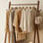 A‑Frame Rubber Wood Freestanding Coat Rack