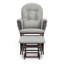 Fauteuil oscillant avec repose-pieds Hoop-1808401998-1808401988