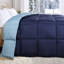Insert de couette en duvet synthétique réversible Blue Nile Mills-122018532-122018536