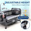 5 In 1 Travel Cot, Foldable Baby Bedside Sleeper with Bassinet, Diaper Changer, Mattress, Hanging Toys, 4 Adjustable Heights, Lock Guard Safety, Quick-Fold Infant Crib From Newborn to Toddlers-717992801