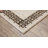 Kuester Global Bordered Beige/ Brown Wool Blend Area Rug-1230243048