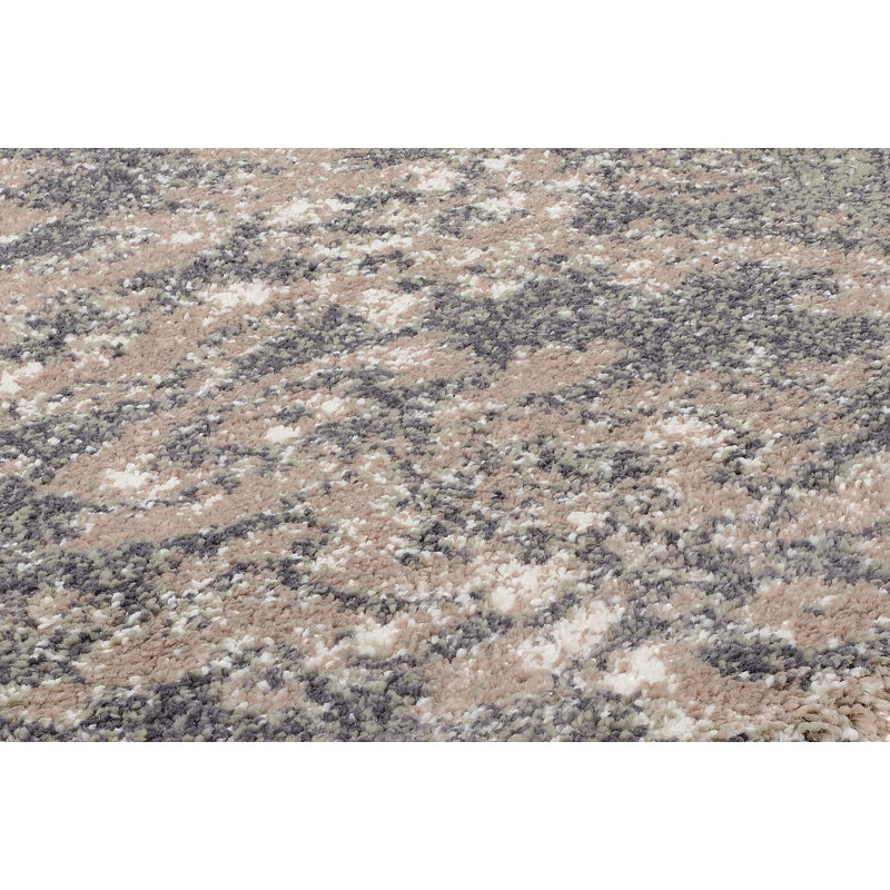 Leominster Damask Shag Area Rug, Rectangle 160 x 230cm