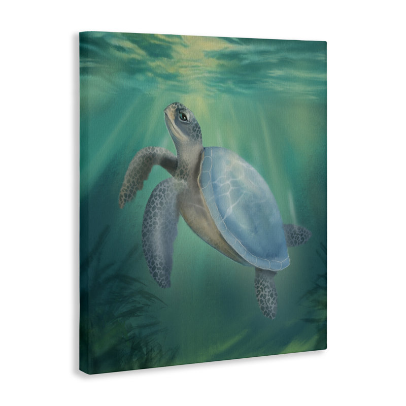 Toile de bord de mer, conception de Matthew Piotrowicz, H 40 po x l 30 po