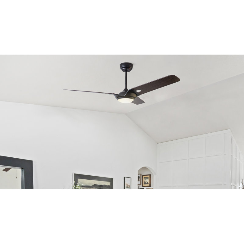 Ventilateur de plafond 52 po avec lumières DEL Gailyn