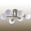 Plafonnier semi-encastré 6 lumières Spoutnik-1399098801-1399098815
