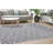 Bratu Geometric Gray/White Rug-1577245580