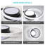 2-Light 40cm Oval LED Ceiling Light-63219643