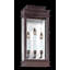 Lanterne murale d'extérieur 3 lumières Vintage