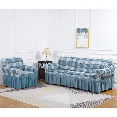 Box Cushion Sofa Slipcover