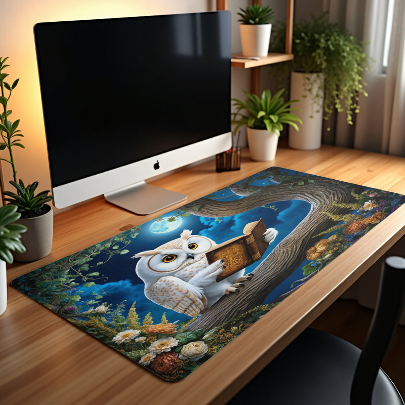 Polyester Desk Pad, 31.5x15.5