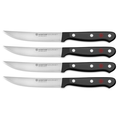 WÜSTHOF German Gourmet 4-Piece Steak Knife Set