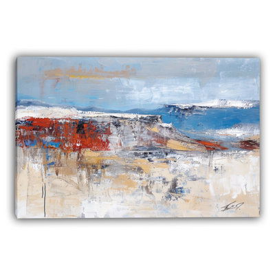 Art mural peint sur toile
