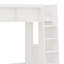 Lit mezzanine en bois avec tablettes de rangement-1343853340