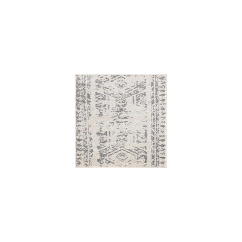 Geometric Indoor Rug, Runner 2' x 5'