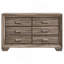 Commode de rangement Mid-Century à 6 tiroirs-15777520