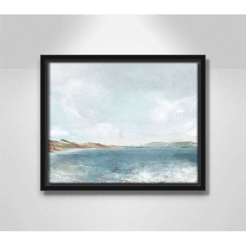 Echoes in Blue - Landscape Version Print par PI Studio, Noir, H 9,5 po x l 11,5 po