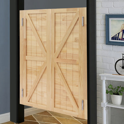35.43*47.24in  Wooden Partition Door, Auto Close Partition Doors, Partition Door With Hinges