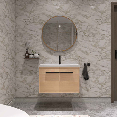 Meuble-lavabo simple 29,56 avec plateau