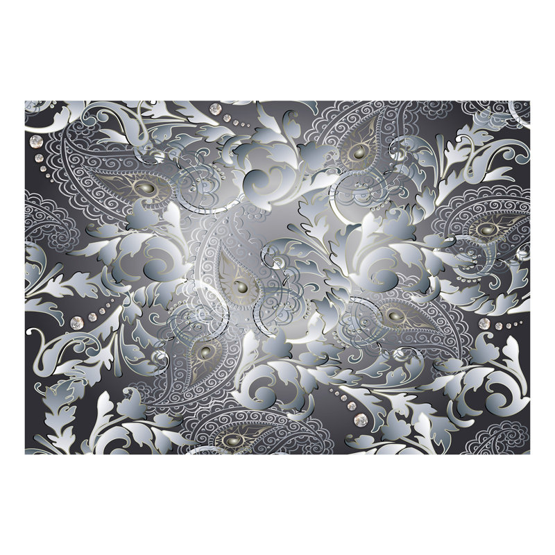 Floral Roll, 41.3" L x 59.1" W