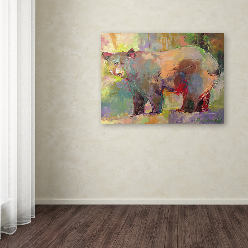 «Aleksa Art Bear» par Richard Wallich - reproduction, H 14 po x l 19 po
