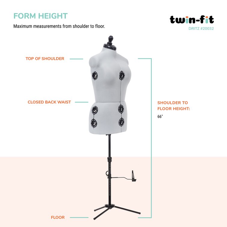Dritz Twin-Fit Adjustable Dress Form