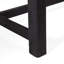 Banc en bois gris Sandblast