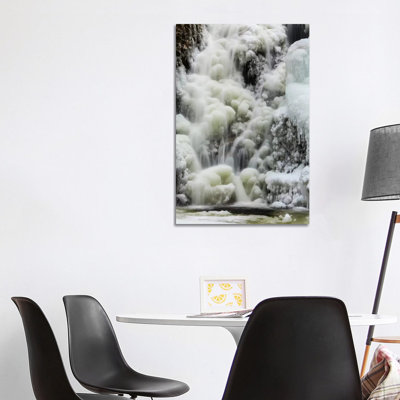 Poland, Karkonosze, Kamienczyk Waterfall 1 Piece Wrapped Canvas Wall Art