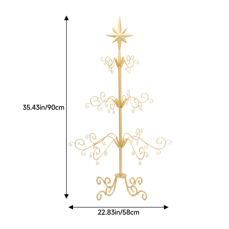 Iron Artificial Tree Stand For Max. Tree Height Under 6 Ft.