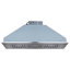 35.44" 600 CFM Ducted Insert Range Hood With Hood Push Button Controls,LED Lights and Permanent Filter Product Name