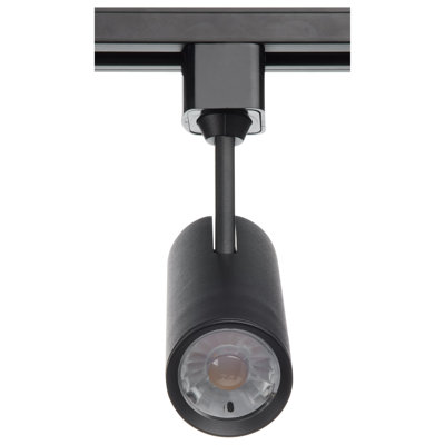  10 Watt LED Commercial Track Head Cylinder 24 Degree Beam Angle H-Style