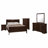 Bruno Cappuccino 5-piece Queen Bedroom Set
