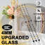 Porte intérieure standard à double porte en verre transparent à base de verre de 10 po-106710754