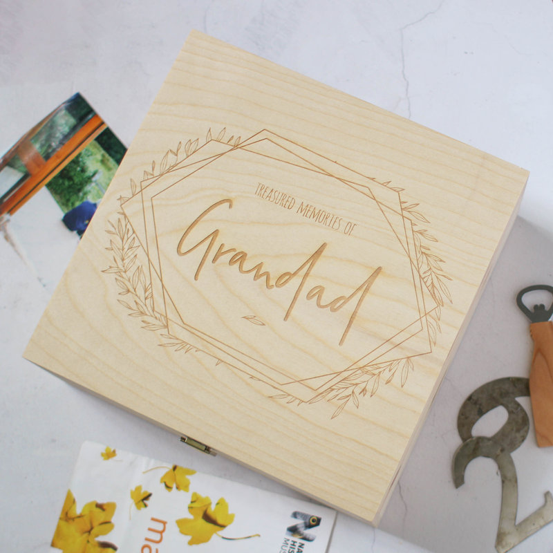 Jipp Personalised Bereavement Keepsake Box, Yes