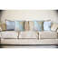 Coussin décoratif intérieur/extérieur à fermeture éclair sarasota bay fl-32794367