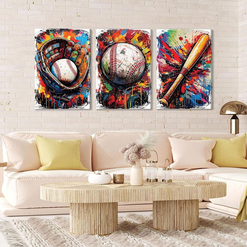 3 Piece Wrapped Canvas Print