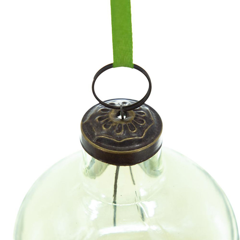 Ensemble de 12 boules longues - vert