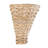 Hilton Head 1-Light Wall Sconce - French Gold/Natural Seagrass