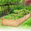 Lit de jardin surélevé en bois Olivers