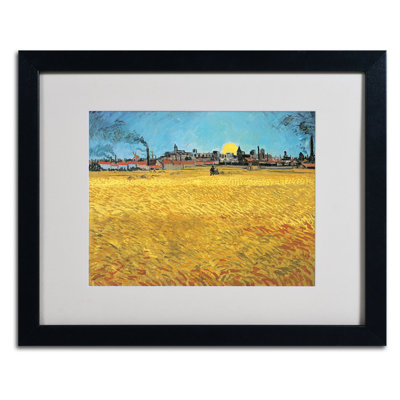 «Summer Evening 1888» par Vincent Van Gogh - reproduction de cadre photo