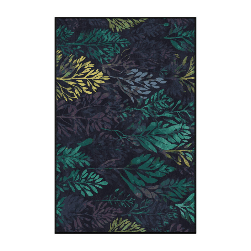 Starlit Bloom Rug, Rectangle 2' x 3'