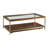 RECTANGULAR COFFEE TABLE W/CASTERS