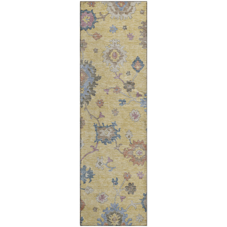 Premium Machine Washable Jaylin AMF1218 Global Rug