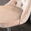 Tabourets de bar modernes en velours kaki, hauteur réglable de 63,5 à 84 cm, siège rembourré, dossier confortable, couleur kaki, pour la maison, le pub ou la cuisine. Deux tabourets de bar kaki, îlot central.